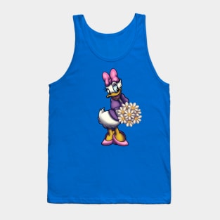 Daisy Duck with Bouquet of Daisies Tank Top